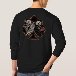 Biker Heilige of Zondaar Ace of Spades Old School T-shirt
