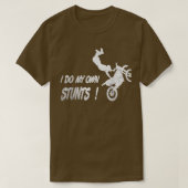 Biker, herfst-humor t-shirt (Design voorkant)