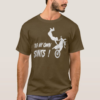 Biker, herfst-humor t-shirt