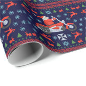 Biker Holiday Sweater T - shirts Cadeaupapier (Rol Hoek)