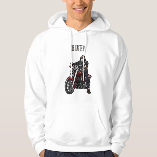 Biker Hoodie (Voorkant)