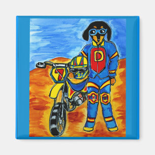 Biker Joanne Magneet