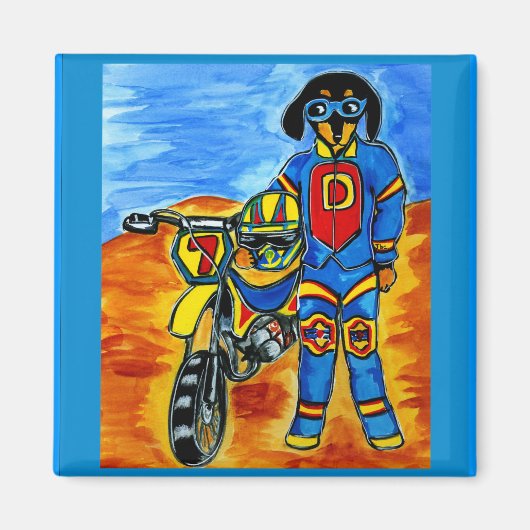 Biker Joanne Magneet (Voorkant)