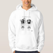 Biker-jongens bij Bar Hoodie (Voorkant)