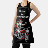 Biker Kerstman Schort (Insitu)