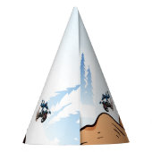 Biker Kind Dirt Stunt Bike Birthday Feesthoedjes (Achterkant)