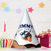 Biker Kind Dirt Stunt Bike Birthday Feesthoedjes