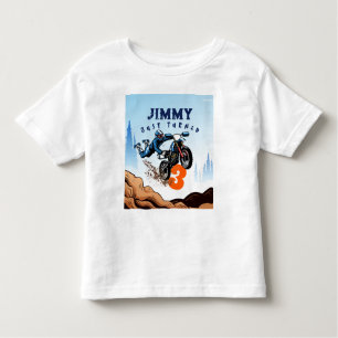 Biker Kind Dirt Stunt Bike Birthday Kinder Shirts