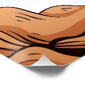 Biker Kind Dirt Stunt Bike Birthday Perfect Poster (Hoek)