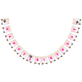 Biker Kind Dirt Stunt Bike Verjaardag Bunting Flag Vlaggetjes