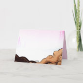 Biker Kind Dirt Stunt Bike Verjaardag Dank u kaart (Achterkant)