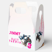 Biker Kind Dirt Stunt Bike Verjaardagsgunst Box Bedankdoosjes (Geopend)