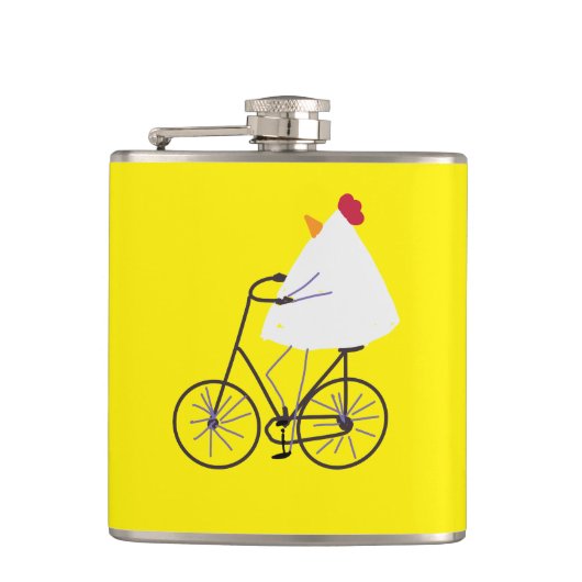 Biker kip heupfles (Voorkant)