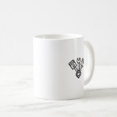 Biker koffiekopjes koffiemok (Voorkant rechts)