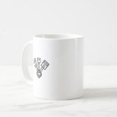 Biker koffiekopjes koffiemok (Voorkant links)