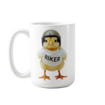 Biker kuikens verenigen grappige motorrijder vrouw