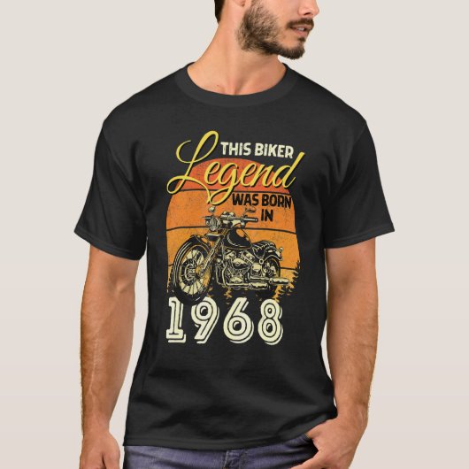Biker Legend Mannen motorfiets Biker Legend T-shirt (Voorkant)
