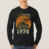 Biker Legend Mannen motorfiets Biker Legend T-shirt (Voorkant)