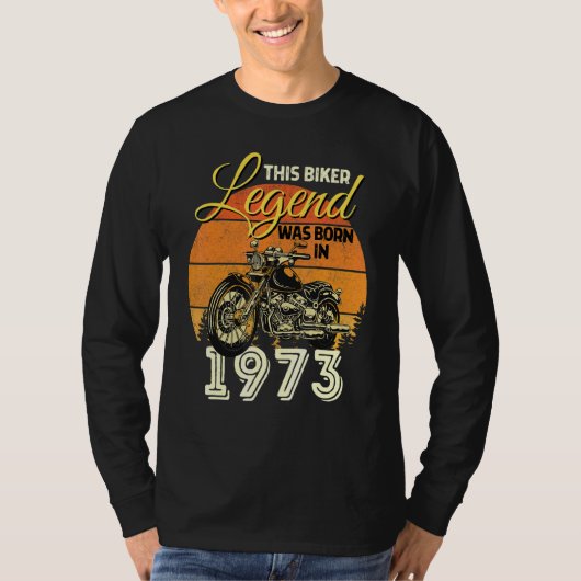 Biker Legend Mannen motorfiets Biker Legend T-shirt (Voorkant)