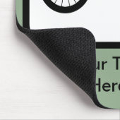 Biker-Logo Muismat (Hoek)