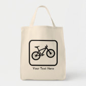  Biker-Logo Tote Bag (Voorkant)