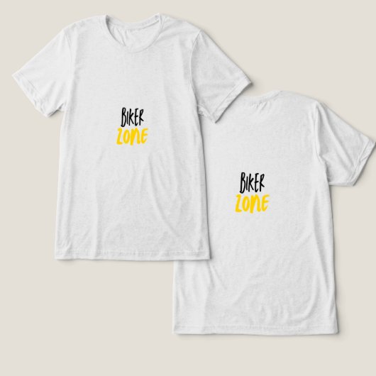 #Biker Love T-Shirt (Ontwerp Voorkant & Achterkant)