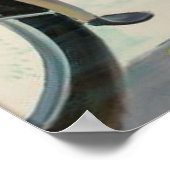 Biker-meisje Poster (Hoek)