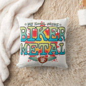 Biker Metal Soul Cushion Kussen (Deken)