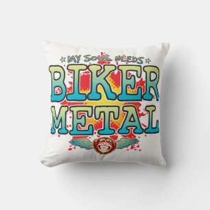 Biker Metal Soul Cushion Kussen