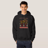 Biker Motorcycle Rider Style Ugly Sweater (Voorkant volledig)
