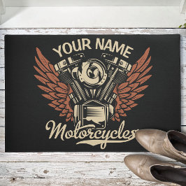 Biker Motorrijwielen Motorvoeringkooi personaliser Deurmat