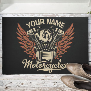 Biker Motorrijwielen Motorvoeringkooi personaliser Deurmat