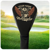 Biker Motorrijwielen Motorvoeringkooi personaliser Golfheadcover