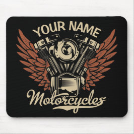 Biker Motorrijwielen Motorvoeringkooi personaliser Muismat