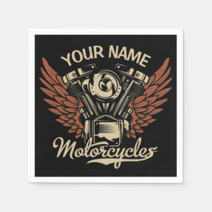 Biker Motorrijwielen Motorvoeringkooi personaliser Servet
