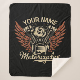 Biker Motorrijwielen Motorvoeringkooi personaliser Sherpa Deken