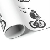 Biker MTB BMX CYCLIST Cyclo kruis Cadeaupapier (Rol Hoek)
