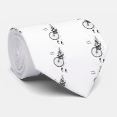 Biker MTB BMX CYCLIST Cyclo kruis Stropdas (Opgerold)
