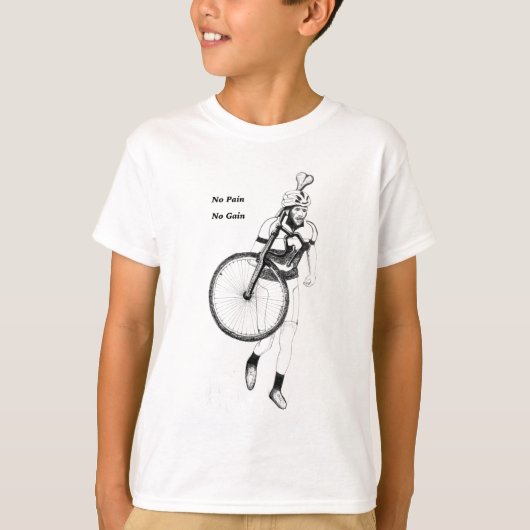 Biker MTB BMX CYCLIST Cyclo kruis T-shirt (Voorkant)