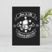 Biker Ned Kelly Such Is Life Aussie Outlaw Lange M (Staand voorkant)