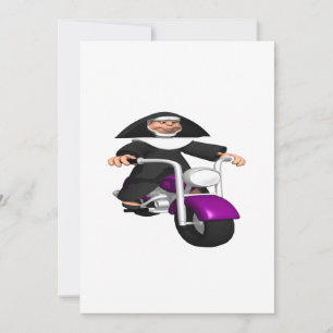 Biker Nun Kaart