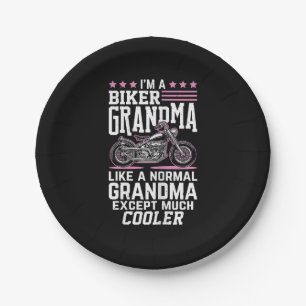 Biker Oma - Motorfiets Oma Biker Oma Papieren Bordje