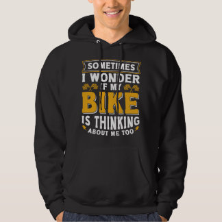 Biker Outfit Funny Motorcycle citeert Accessoires  Hoodie