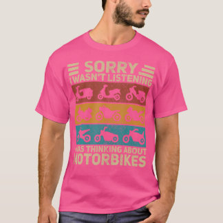 Biker Outfit Motorrijder Grappig Motorrijden M T-shirt
