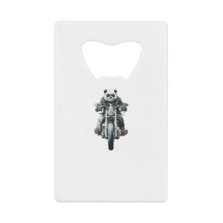 Biker Panda Creditkaart Flessenopener