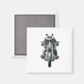 Biker Panda Magneet (Voorkant / Achterkant)
