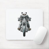 Biker Panda Muismat (Met muis)