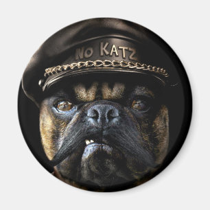 Biker Pug Magneet