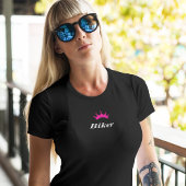 Biker Queen motorfiets t-shirt