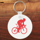 Biker Red-sleutelketen Sleutelhanger (Voorkant)